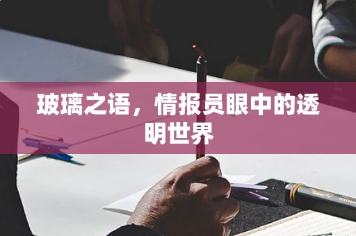 玻璃之语，情报员眼中的透明世界