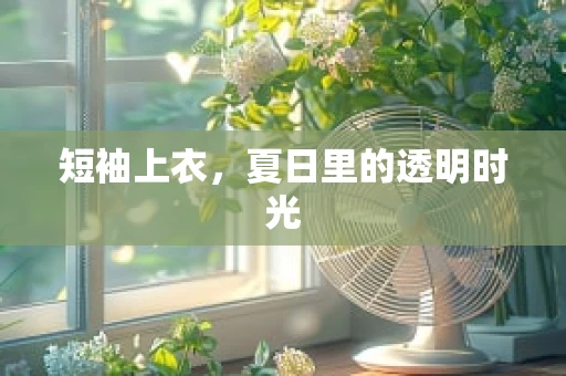 短袖上衣，夏日里的透明时光