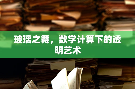 玻璃之舞，数学计算下的透明艺术