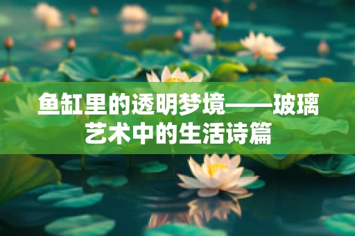 鱼缸里的透明梦境——玻璃艺术中的生活诗篇