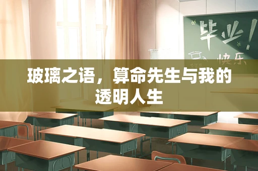 玻璃之语，算命先生与我的透明人生