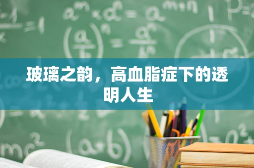玻璃之韵，高血脂症下的透明人生