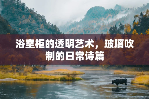 浴室柜的透明艺术，玻璃吹制的日常诗篇