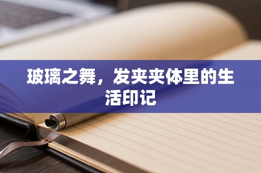 玻璃之舞，发夹夹体里的生活印记