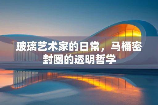玻璃艺术家的日常，马桶密封圈的透明哲学