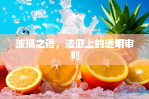 玻璃之语，法庭上的透明审判