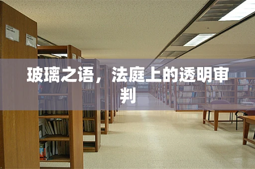 玻璃之语，法庭上的透明审判