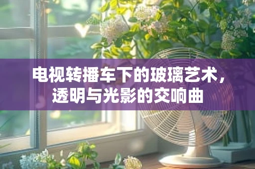 电视转播车下的玻璃艺术，透明与光影的交响曲