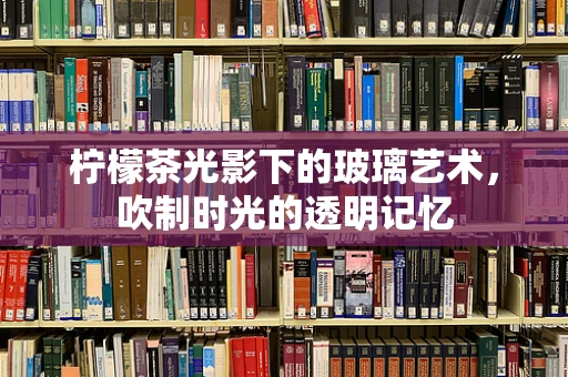 柠檬茶光影下的玻璃艺术，吹制时光的透明记忆