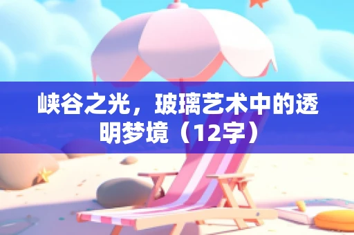 峡谷之光，玻璃艺术中的透明梦境（12字）