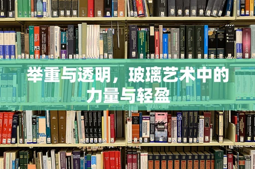 举重与透明，玻璃艺术中的力量与轻盈