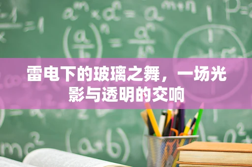 雷电下的玻璃之舞，一场光影与透明的交响