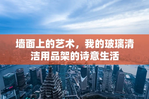 墙面上的艺术，我的玻璃清洁用品架的诗意生活