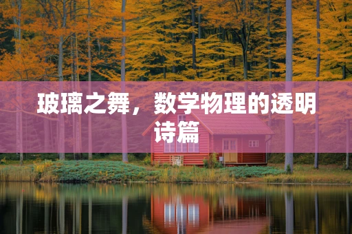 玻璃之舞，数学物理的透明诗篇
