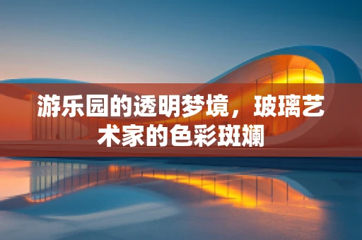 游乐园的透明梦境，玻璃艺术家的色彩斑斓