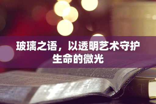 玻璃之语，以透明艺术守护生命的微光