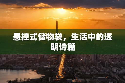 悬挂式储物袋，生活中的透明诗篇