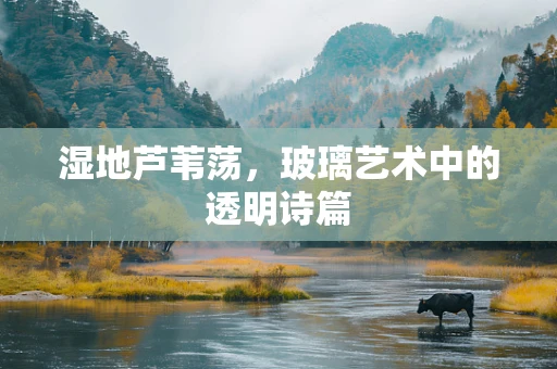 湿地芦苇荡，玻璃艺术中的透明诗篇