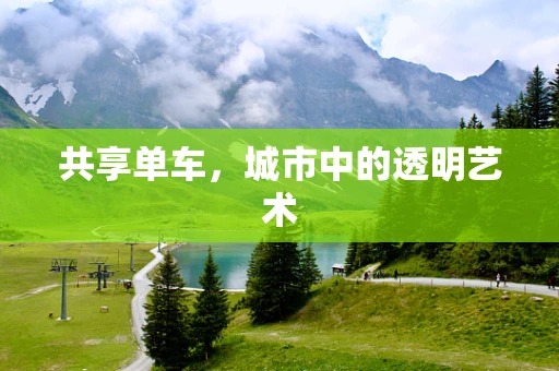 共享单车，城市中的透明艺术