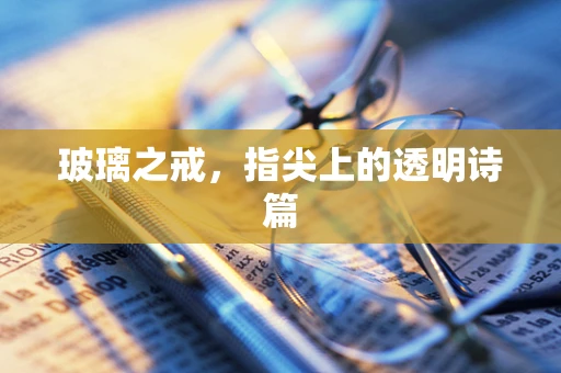 玻璃之戒，指尖上的透明诗篇