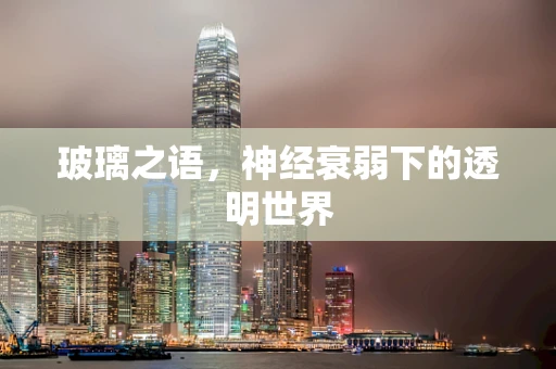 玻璃之语，神经衰弱下的透明世界
