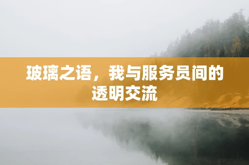 玻璃之语，我与服务员间的透明交流