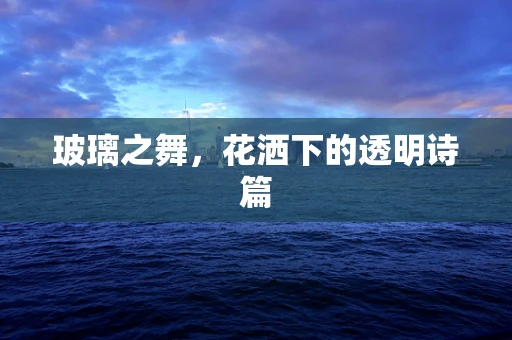 玻璃之舞，花洒下的透明诗篇