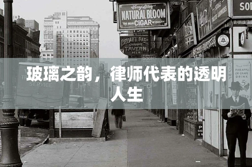 玻璃之韵，律师代表的透明人生