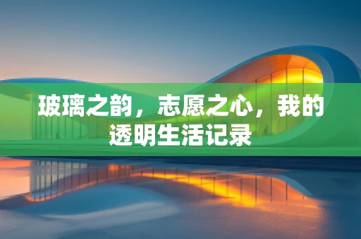 玻璃之韵，志愿之心，我的透明生活记录