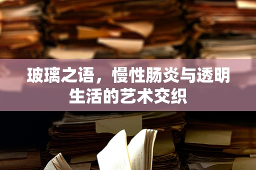 玻璃之语，慢性肠炎与透明生活的艺术交织