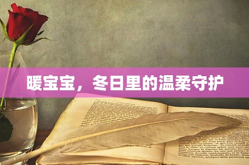 暖宝宝，冬日里的温柔守护