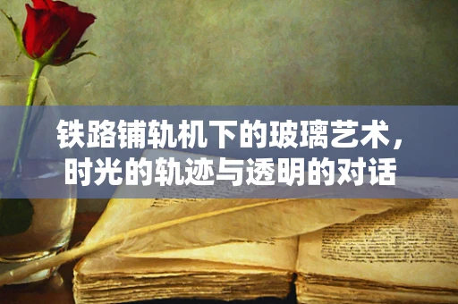 铁路铺轨机下的玻璃艺术，时光的轨迹与透明的对话