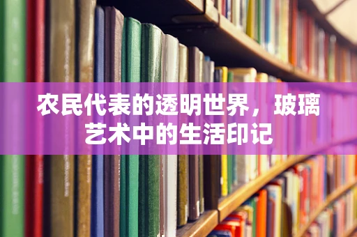 农民代表的透明世界，玻璃艺术中的生活印记