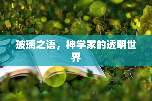 玻璃之语，神学家的透明世界