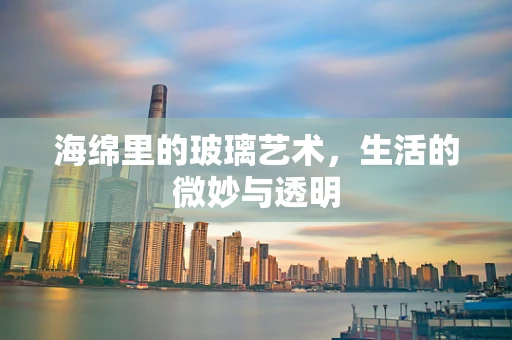 海绵里的玻璃艺术，生活的微妙与透明