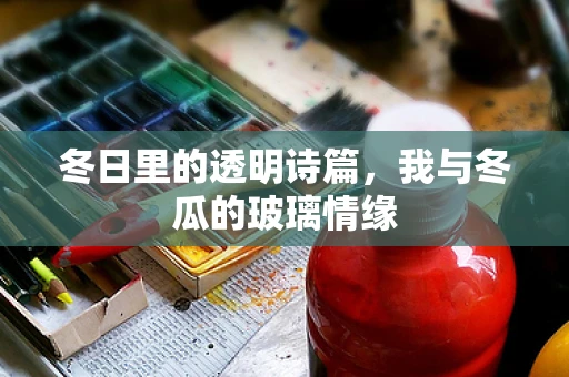 冬日里的透明诗篇，我与冬瓜的玻璃情缘