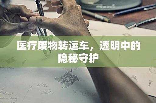 医疗废物转运车，透明中的隐秘守护