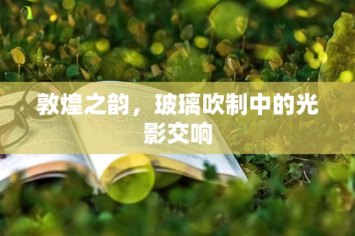 敦煌之韵，玻璃吹制中的光影交响