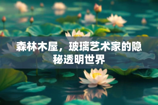 森林木屋，玻璃艺术家的隐秘透明世界