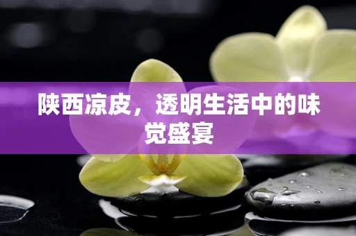 陕西凉皮，透明生活中的味觉盛宴