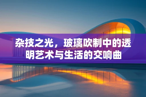 杂技之光，玻璃吹制中的透明艺术与生活的交响曲