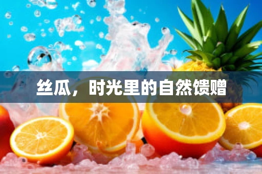 丝瓜，时光里的自然馈赠