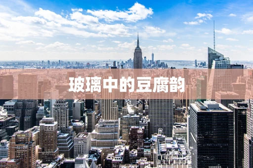 玻璃中的豆腐韵