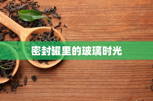 密封罐里的玻璃时光