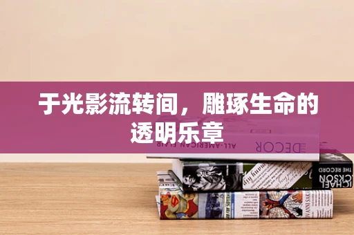 于光影流转间，雕琢生命的透明乐章