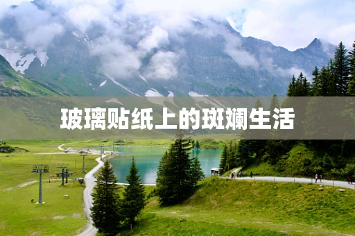 玻璃贴纸上的斑斓生活