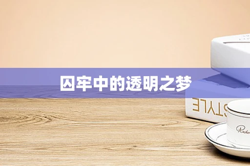 囚牢中的透明之梦