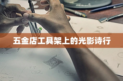 五金店工具架上的光影诗行