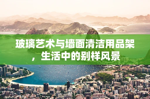 玻璃艺术与墙面清洁用品架，生活中的别样风景