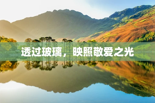 透过玻璃，映照敬爱之光